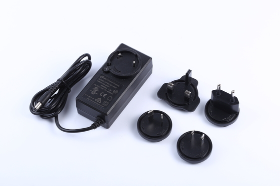 Adaptador permutable 48W 9V 5A 12V 4A 15V 3A 24V 2A del enchufe de la UE LOS E.E.U.U. Reino Unido del AU